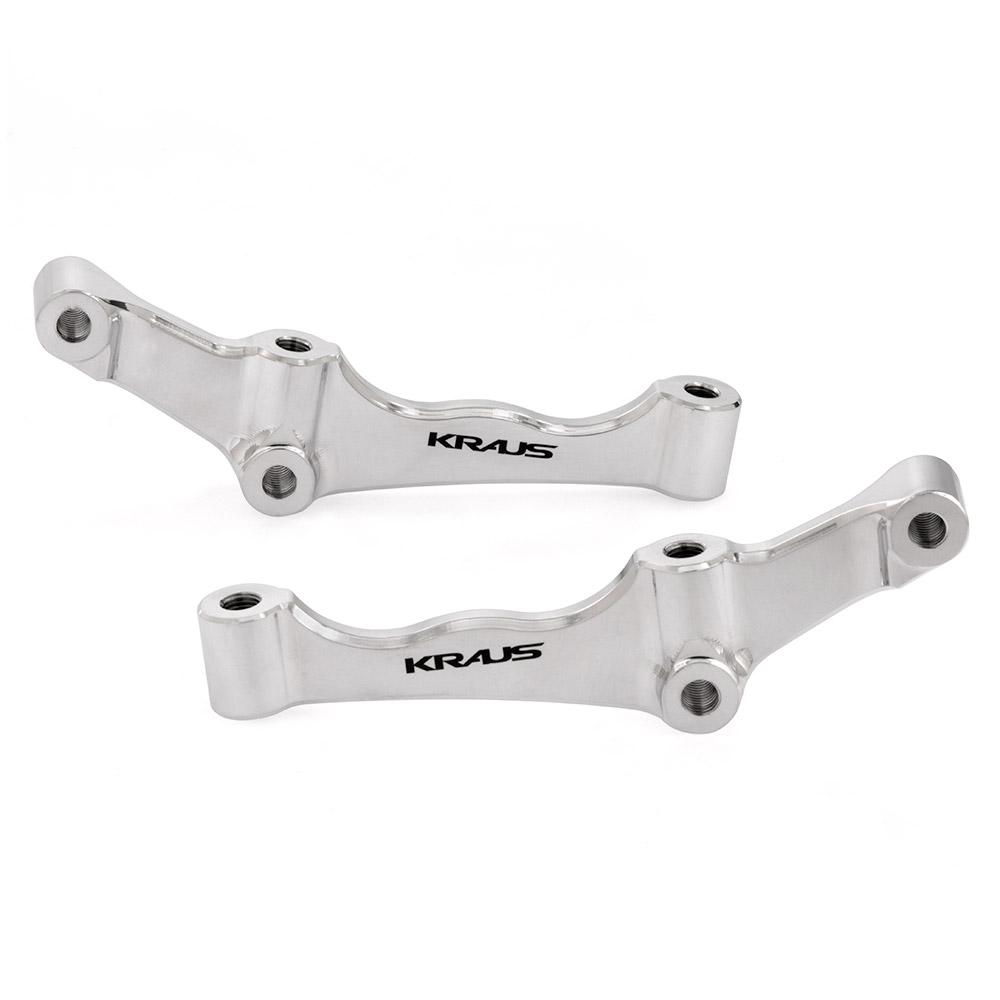 Kraus front axial to radial caliper mounts